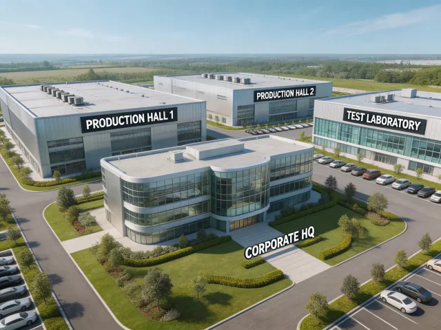 VoltForge manufacturing headquarters